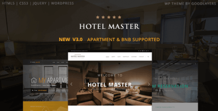 Hotel Master 4.1.9 – Hotel & Hostel Booking WordPress Theme