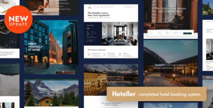 Hoteller 6.6.3 NULLED – Booking WordPress Theme