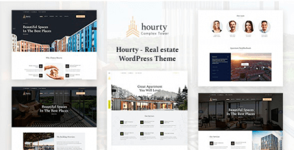 Hourty 1.1.7 – Real Estate Classify WordPress Theme