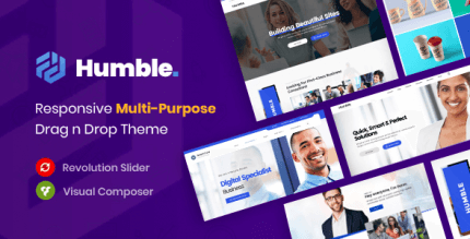 Humble 3.0 – Responsive Multi-Purpose Drag n Drop Theme