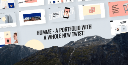 Humme 1.5 NULLED – Design Portfolio Theme