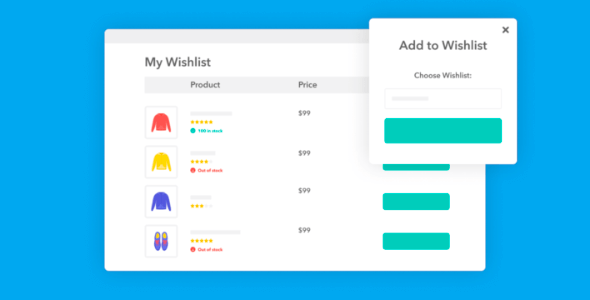 Wishlists for WooCommerce 1.5.1 NULLED