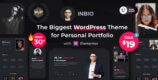 InBio 2.4.1 – Personal Portfolio/CV WordPress Theme