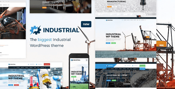 Industrial 1.7.1 – Factory Business WordPress Theme