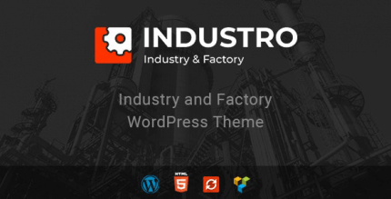 Industro 1.1.1 – Industry & Factory WordPress Theme