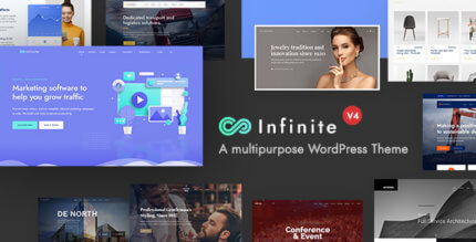 Infinite 4.0.2 – Responsive Multi-Purpose WordPress Theme