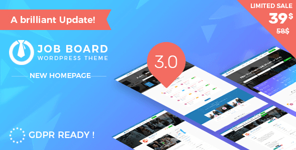 InJob 3.5.8 NULLED – Job Board WordPress Theme