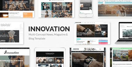 INNOVATION 5.8 – Multi-Concept News Magazine & Blog Theme