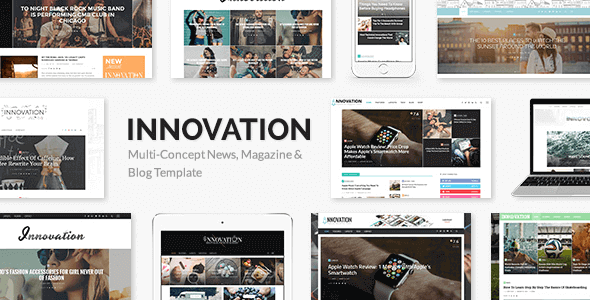 INNOVATION 6.1 – Multi-Concept News Magazine & Blog Theme