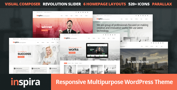Inspira 1.7.0 – Responsive Multipurpose WordPress Theme