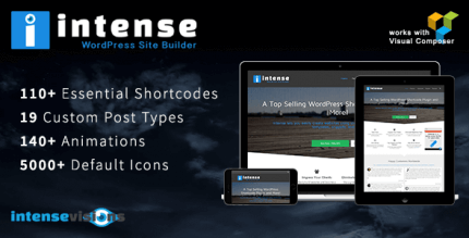 Intense 2.9.6 – Shortcodes and Site Builder for WordPress