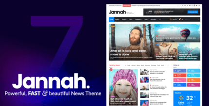 Jannah 7.0.5 NULLED – WordPress News Magazine Blog & BuddyPress Theme