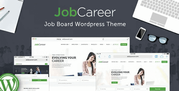 JobCareer 6.4 NULLED – Job Board Responsive WordPress Theme