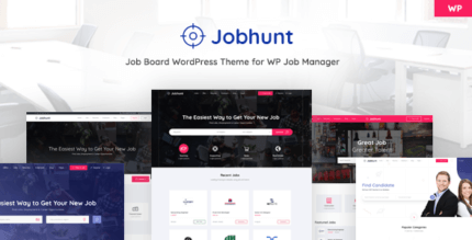 Jobhunt 2.0 – Job Board WordPress theme for WP Job Manager