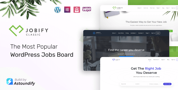 Jobify 4.2.3 – WordPress Job Board Theme