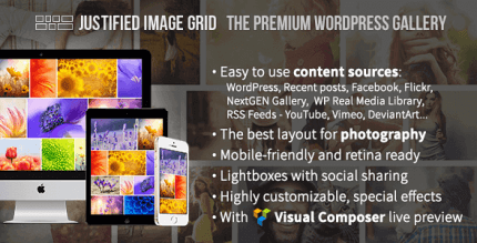 Justified Image Grid 4.5 – Premium WordPress Gallery