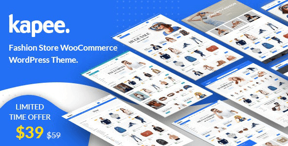 Kapee 1.6.9 – Fashion Store WooCommerce Theme