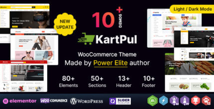 KartPul 3.2.0 – Multipurpose WooCommerce Theme