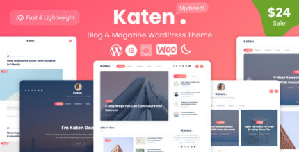 Katen 1.1 – Blog & Magazine WordPress Theme