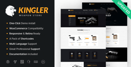 Kingler 1.7 – Weapon Store & Gun Training Theme