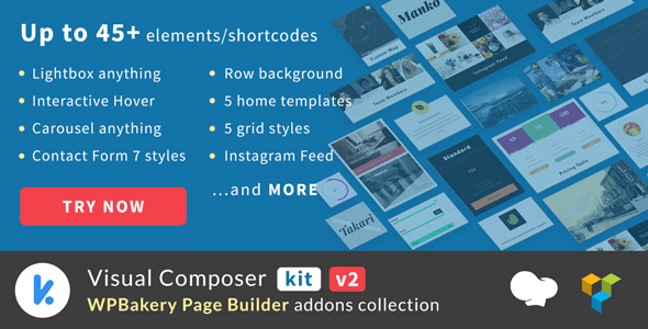 VCKit 2.0.7 – WPBakery Page Builder addons collection (Visual Composer)