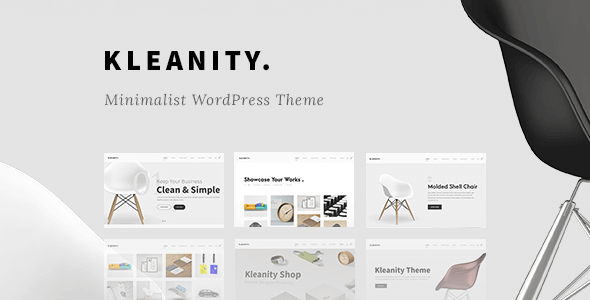 Kleanity 1.3.8 – Minimalist WordPress Theme Creative Portfolio
