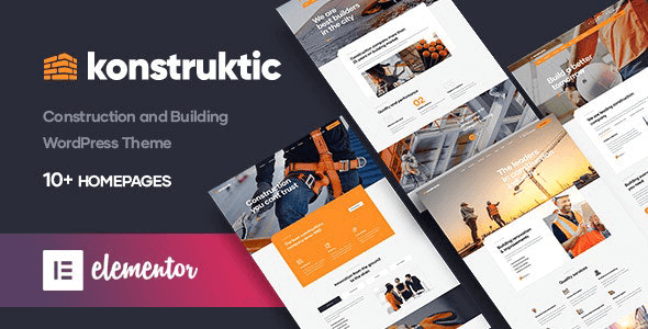 Konstruktic 1.2.0 – Construction & Building WordPress Theme