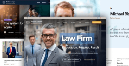 Lawyer 2.1.3 – Law firm and Legal Attorney WordPress Theme