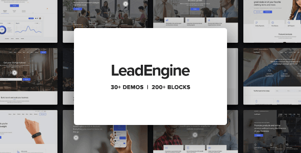 LeadEngine 4.7 NULLED – Multi-Purpose WordPress Theme with Page Builder