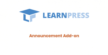 LearnPress – Announcements 4.0.3