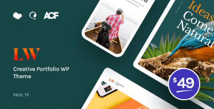 Lewis 1.0.1 – Creative Portfolio WordPress Theme