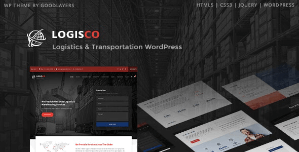 Logisco 1.0.7 – Logistics & Transportation WordPress