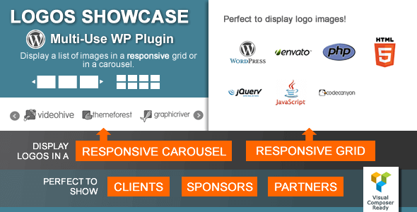 Logos Showcase 2.2.5 – Multi-Use Responsive WP Plugin