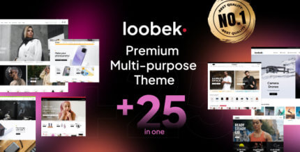 Loobek 1.0.9 – Elementor Multipurpose WooCommerce Theme