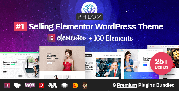 Phlox Pro 5.15.8 NULLED – Elementor MultiPurpose WordPress Theme