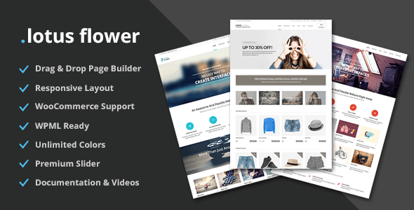 Lotus Flower 1.125 NULLED – Flexible Multi-Purpose Shop Theme