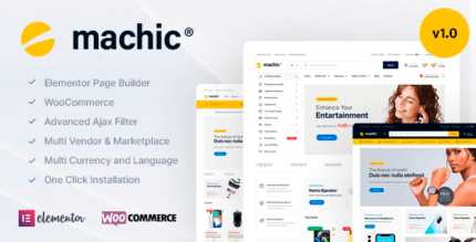 Machic 1.2.5 NULLED – Electronics Store WooCommerce Theme