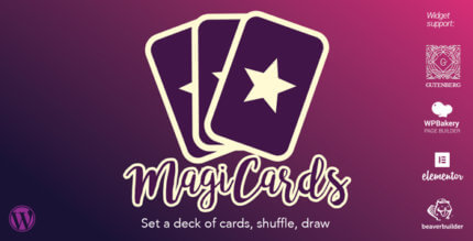 MagiCards 2.1.9 – Decks of Cards to Shuffle WP Plugin