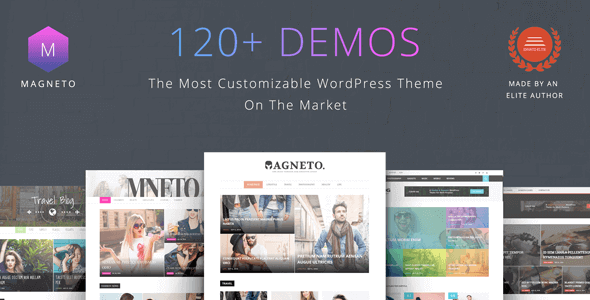 Magneto 2.7 – Multi Concept Newspaper News Magazine Blog WordPress Theme