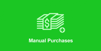 Easy Digital Downloads – Manual Purchases 2.0.5