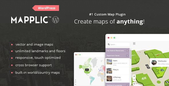 Mapplic 7.1.2 – Custom Interactive Map WordPress Plugin