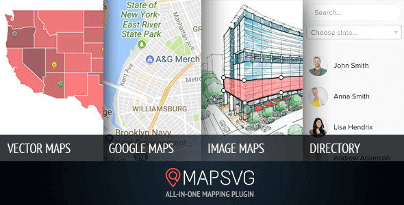 MapSVG 6.2.25 – Interactive vector maps & floorplans with directory search filters