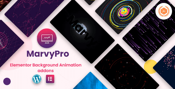 MarvyPro 1.7.1 – Background Animations for Elementor