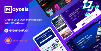 Mayosis 4.5.4 – Digital Marketplace WordPress Theme
