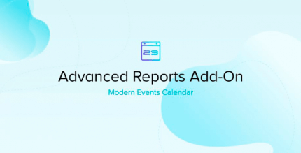 Modern Events Calendar Advanced Reports 1.1.6