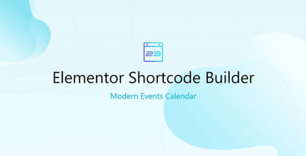 Modern Events Calendar Elementor Shortcode Builder 1.8.1