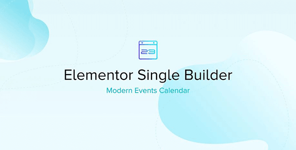 Modern Events Calendar Elementor Single Builder 1.9.8