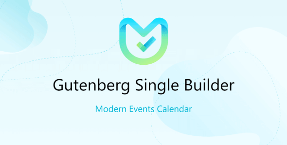 Modern Events Calendar Gutenberg Single Builder Addon 1.0.2