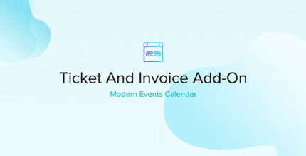 Modern Events Calendar Ticket and Invoice 3.1.1