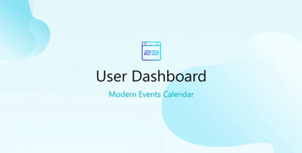 Modern Events Calendar User Dashboard 1.3.6